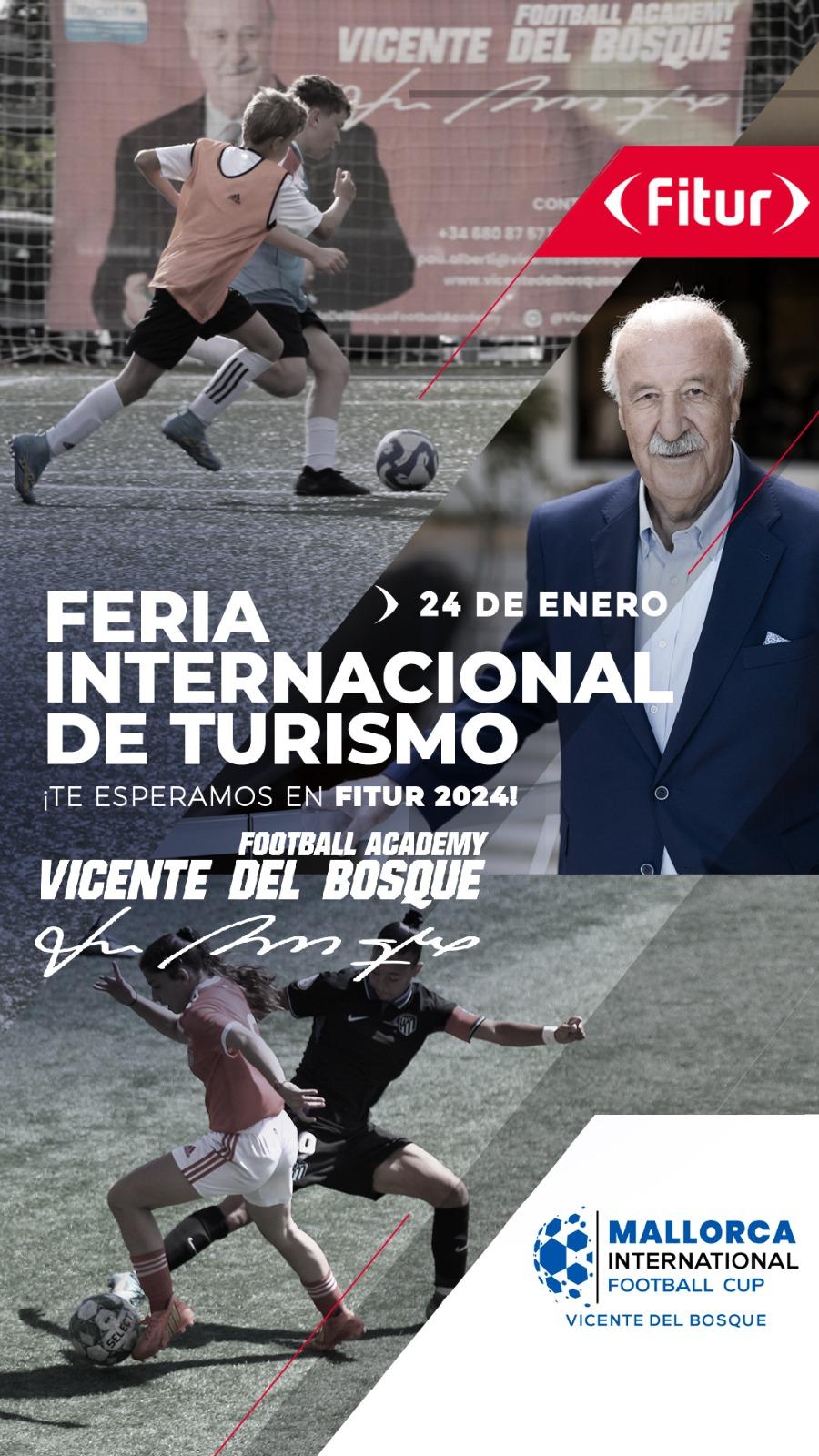 Vicente Del Bosque asistirá a Fitur para presentar sus eventos en Mallorca
