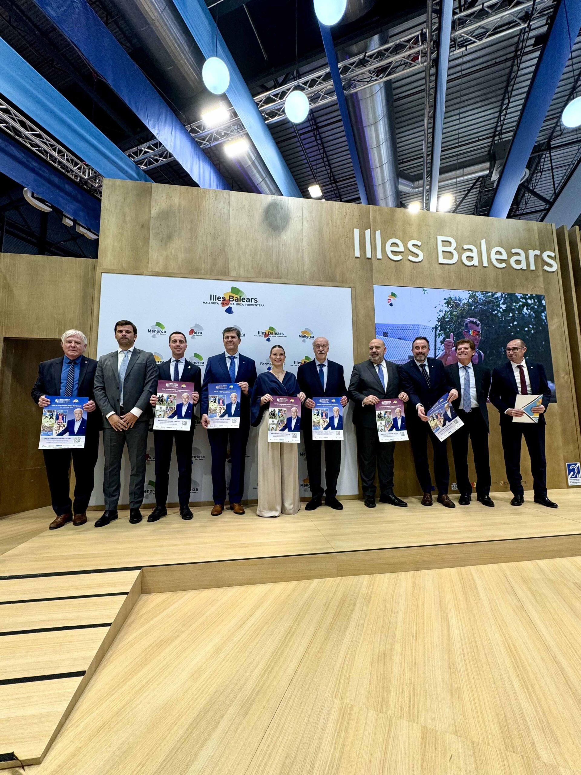 Vicente Del Bosque presents his international events in Mallorca at FITUR